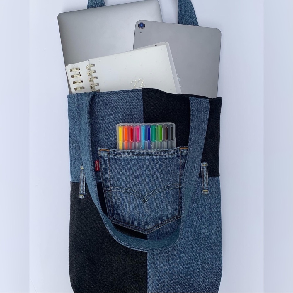 CUSTOM LEVI TOTE BAG!!